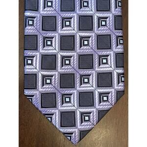 Alexander Julian Colours Hand Made Purple Black 100% Polyester Made In China